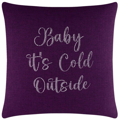 Coussin Sparkles Home Strass | Rembourrage en plumes | Luxe