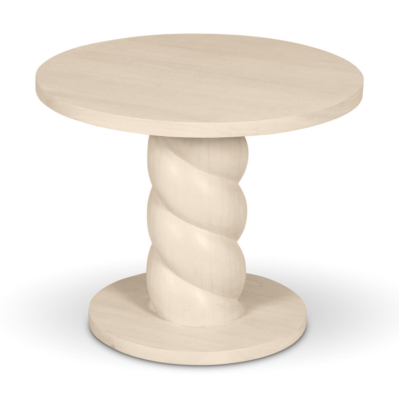 Table de bout ronde 21,75 po Olo, Perle