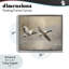 Cadre flottant Mallard Ducks over Pond, design par Susan Arnot-74315750-74315738