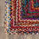 Handmade Braided Bohemian Cotton Multicolor Area Rug