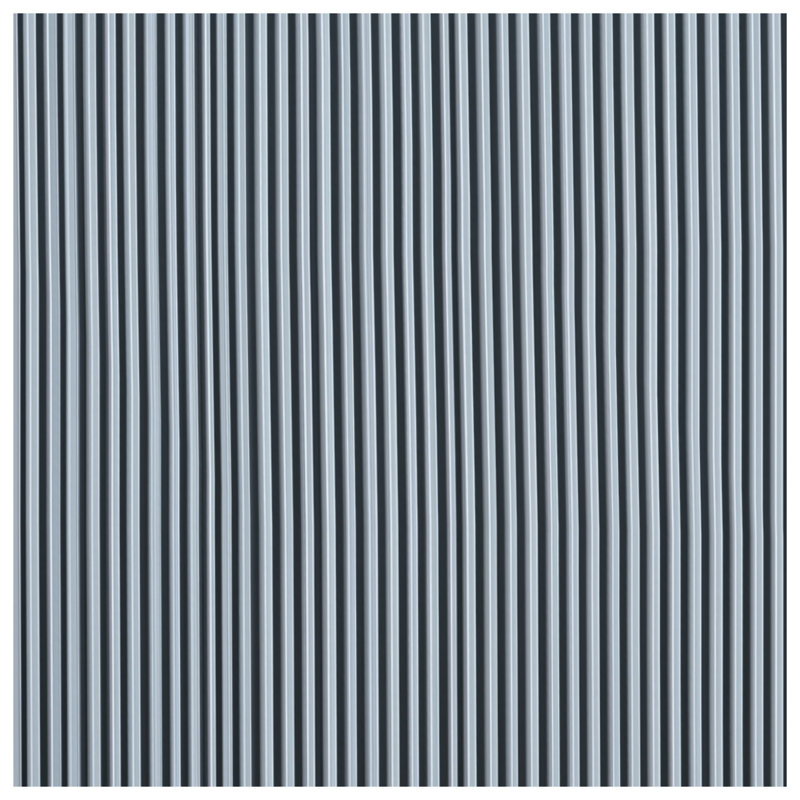 Couvertures verticales à rayures noires et blanches, L 50 po x H 60 po