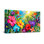 Plantes et fleurs Fleurs tropicales Couleurs vibrantes, verdure luxuriante, ciel ensoleillé
