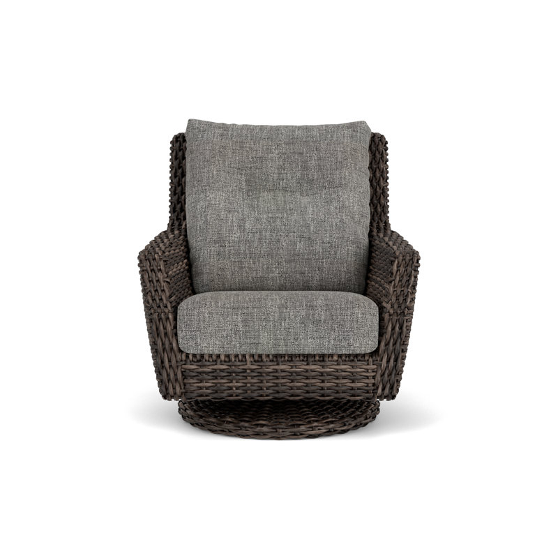 Largo Outdoor Rocker Chair, Black Sand