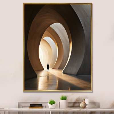 " Beige Tunnel Silent Symphony "