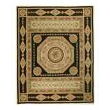Hand Hooked Oriental Area Rug