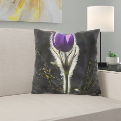 Microsuede Throw Pillow