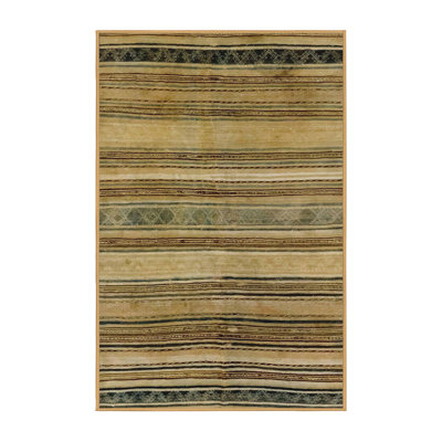 Tapis abstrait de style moderne et abstrait 1970
