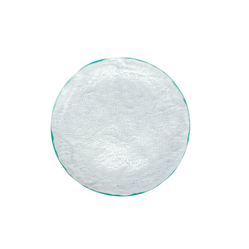 Service de vaisselle en verre rond 11 po (ensemble de 2)