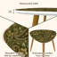 Ensemble de 2 tables basses gigognes Triangle