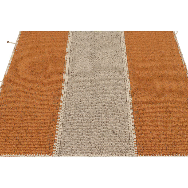 One-of-a-Kind 4'6" X 4'2" Hand Knotted Area Rug