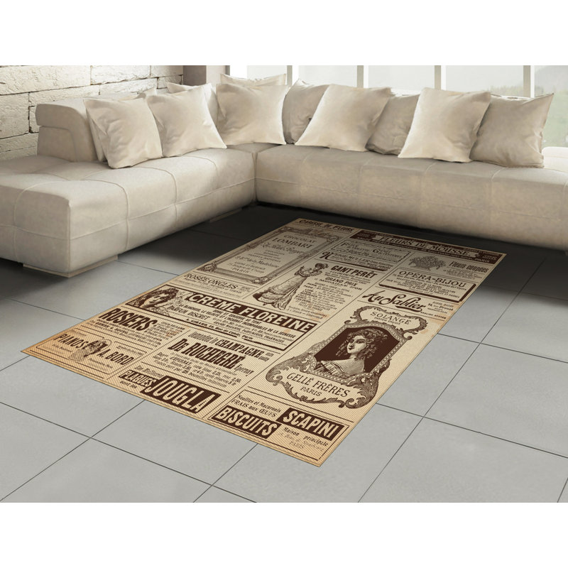 Funston Hand Woven Area Rug, Rectangle 120 x 180cm
