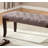 Linon Tufted Bench, Fabric-2016546466