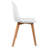 Jackqueline Modern Faux Leather Dining Chairs – Set of 4 Armless Side Chairs with Cushioned Seat and Wooden Legs for Kitchen or Dining Room-1952768472-1992003948-1951675970