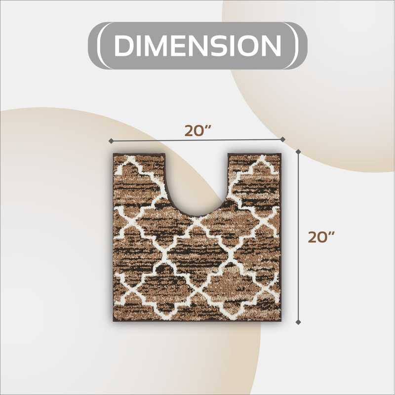 Tapis Nore Contour avec envers antidérapant