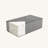 Benley 39.37''W Mirrored Modern Block Coffee Table-1679606135