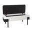 Storage Bench WARREN Chenille-301183403