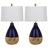 Ensemble de lampes de table standard de 24 po Akeilah-1780609556