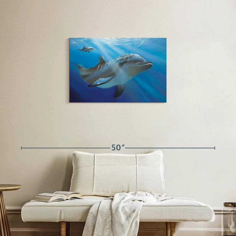 Evening Dive, 20" H x 30" W