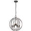 Lustree globe 4 lumières campagne ceiling Lecenta