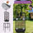 Dewsbury 62.2" Metal Pointed Roof Bird Cage with Wheels-1301317165