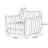 Comfort Fabric Chair with Solid Wood Frame