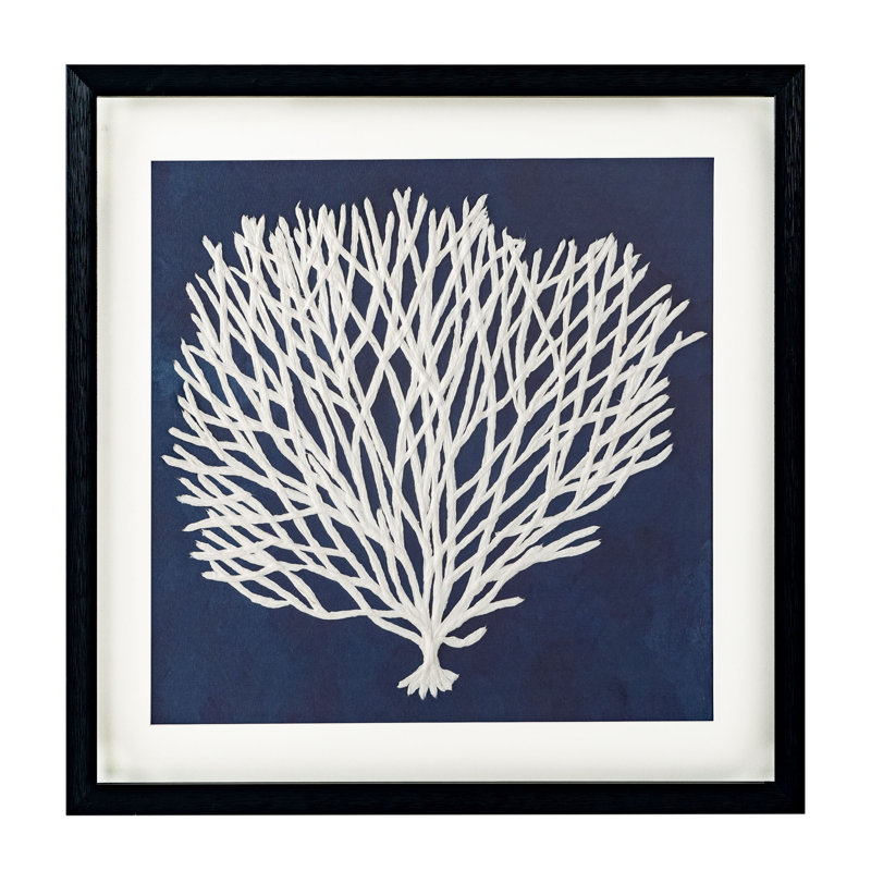 " Sea Fan I, Shadow Box " Painting Print