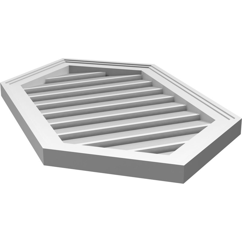 Pente verticale verticale en uréthane 9 pi, H 32 po x l 18 po x P 1,5 po