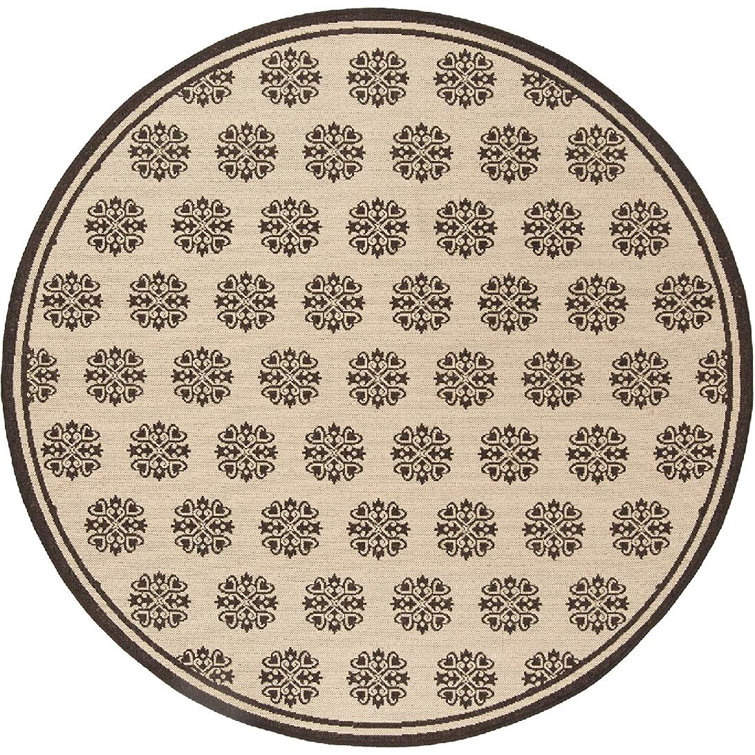 Burnell Performance Ikat Indoor/Outdoor Area Rug