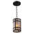 1 - Light Black Single Pendant