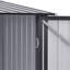 3 ft. 3 in. W x 3 ft. 4 in. D Galvanized Steel Lean-To Tool Shed-98289180