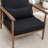 Rayn Solid Wood Upholstered Armchair-1500858715