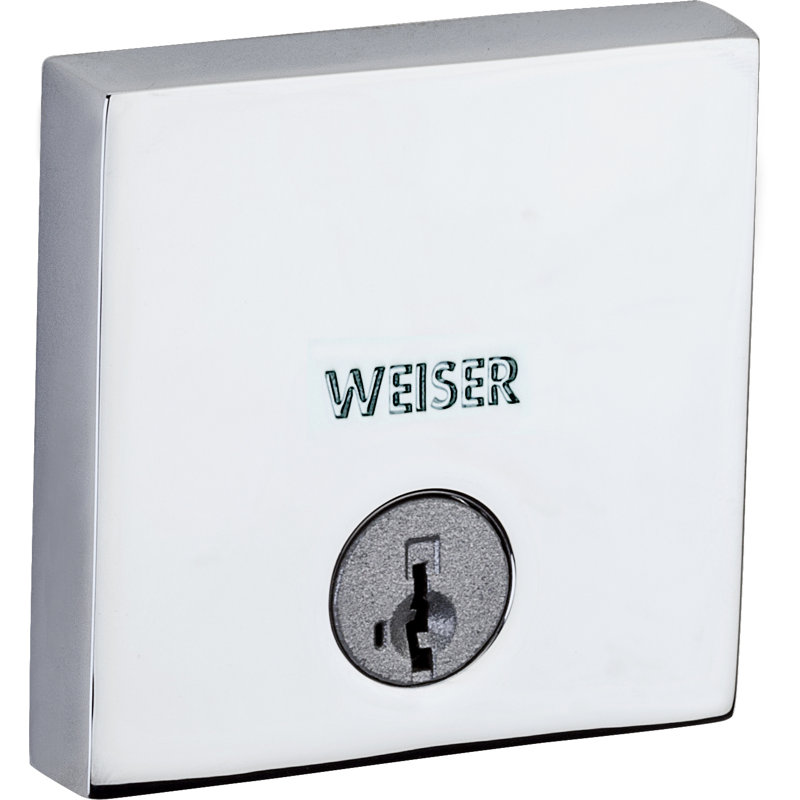 Verrou cylindrique simple Downtown Grade, Chrome poli