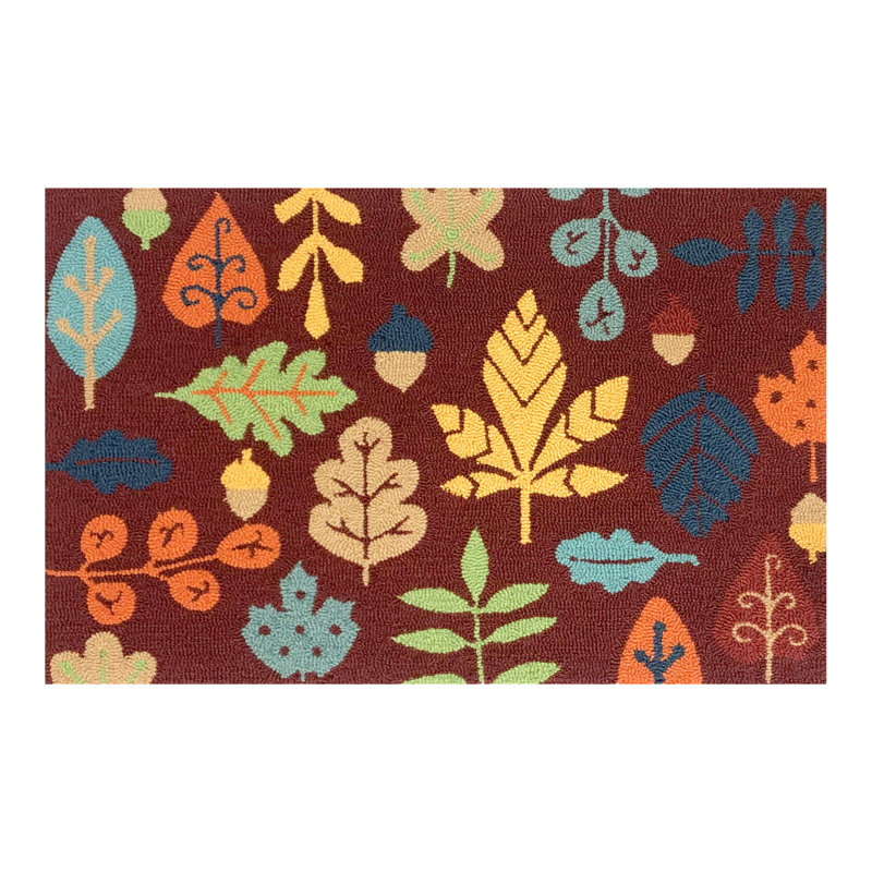 Fall Toss Icon Size 24X36, Red