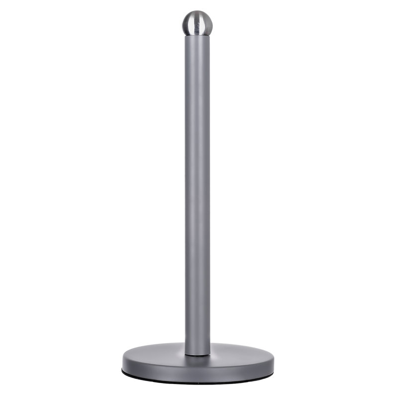 Stainless Steel Paper Towel Holder, Matt Grey