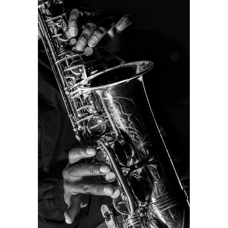 A Musician 1 Piece Wrapped Canvas Wall Art, 30cm H x 20cm W x 3.8cm D