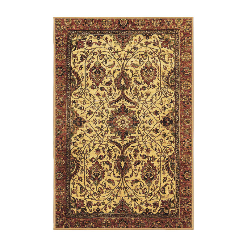Washable Oriental Indoor Rug, Rectangle 2' x 3'
