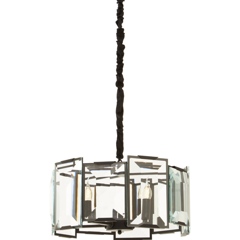 Aeneas 6 - Light Geometric Chandelier