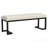 Boucle Upholstered Tufted Accent Bench