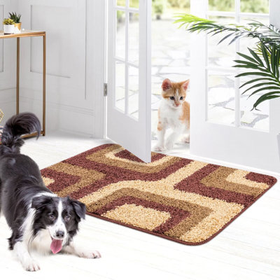 Tapis d'entrée antidérapant Ebern Designs