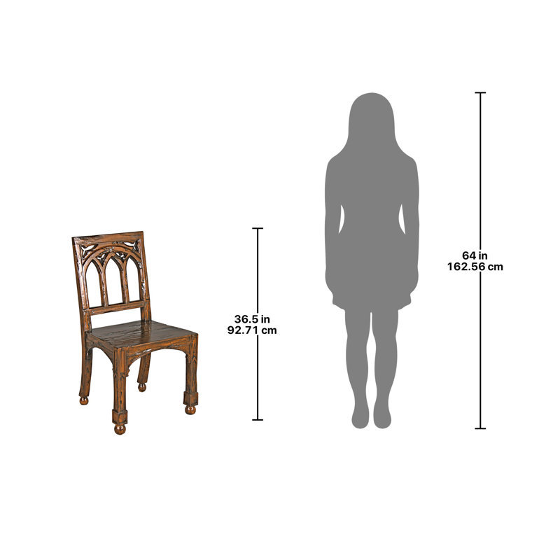 Gothic Revival Rectory Side Chair, Single