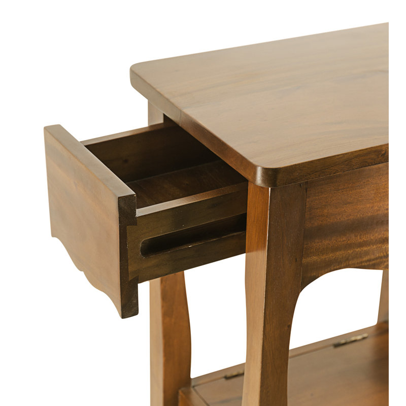Solid Wood End Table