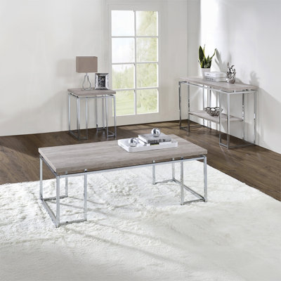 Chafik 3-pcs Living Room Table Set
