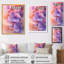 Lavande fluide, Hortensia fluide I - Hydrangea, art mural-1959783977-1959783983-1959783971