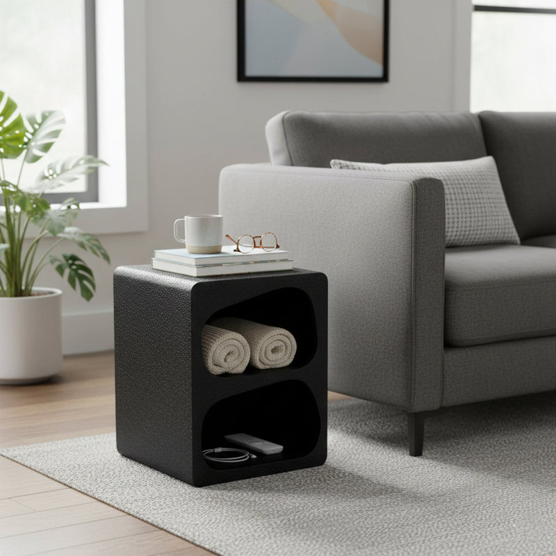 Solid Wood End Table