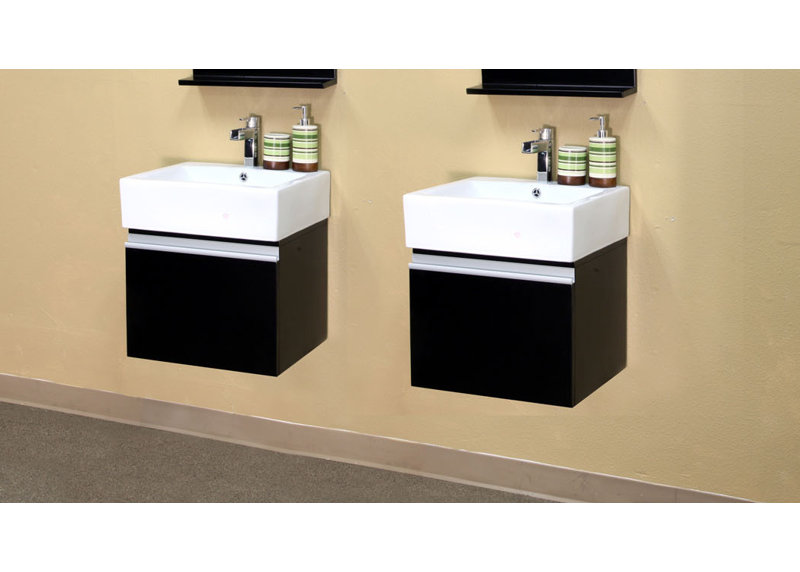 Ensemble de meuble-lavabo double Mason