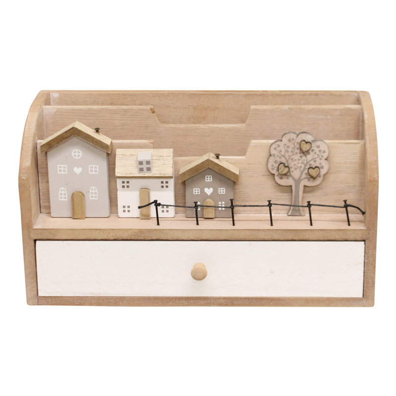 Wood Desk Organiser