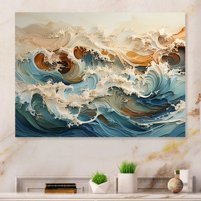 «Japon tempête charme liquide Art» sur
