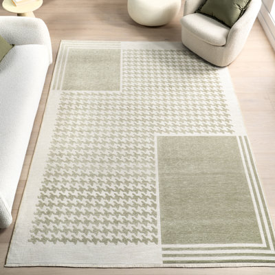 Tapis géométrique réversible Iyla