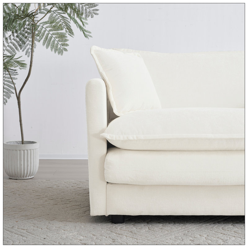 Chaises d'appoint pour le salon, Blanc