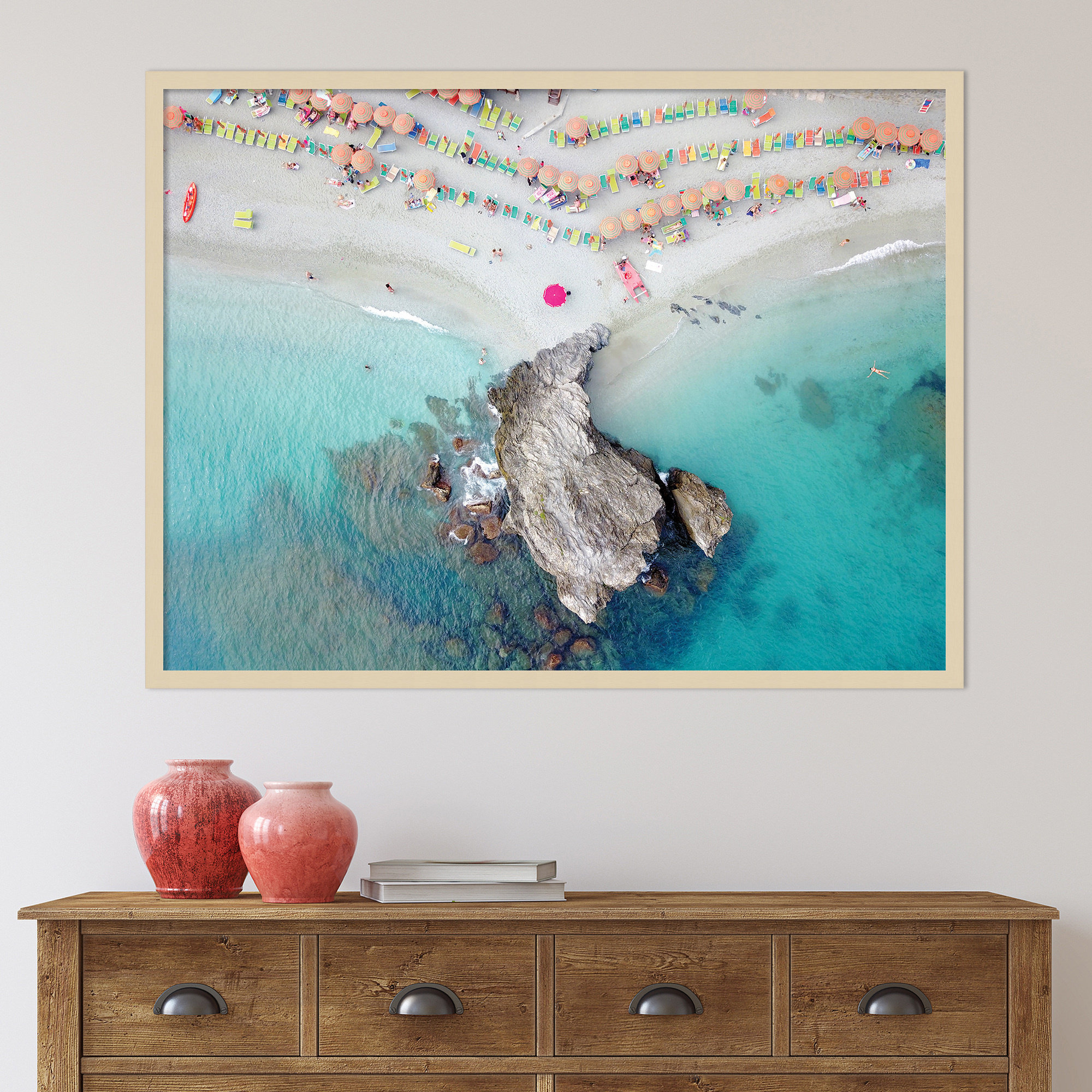 Monterosso 8, Brown, 31" H x 41" W